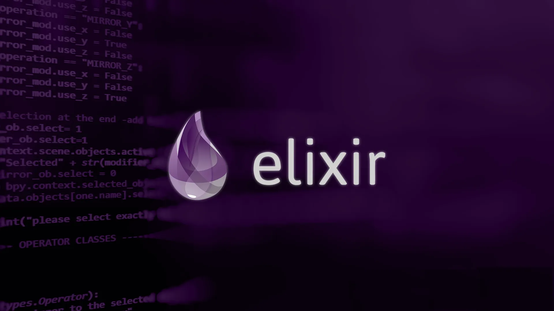 Elixir logo